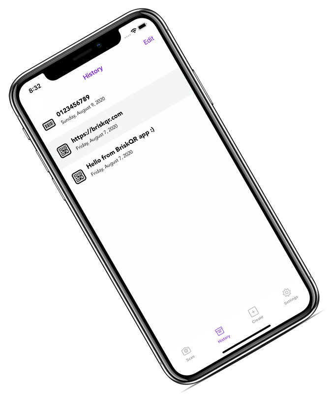 BriskQR Screenshot #3